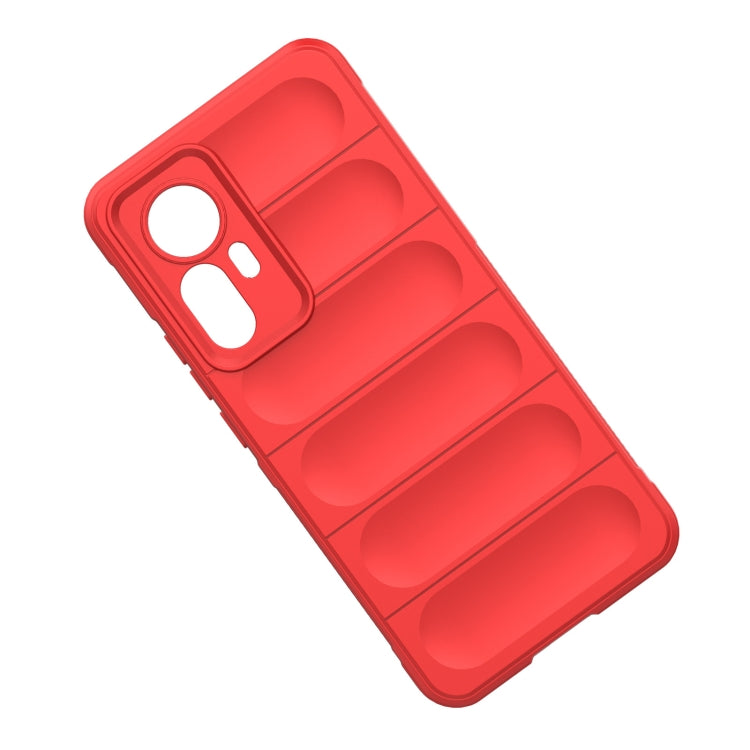 For Xiaomi Redmi K50 Ultra / Xiaomi 12T Magic Shield TPU + Flannel Phone Case(White) - Xiaomi Cases by buy2fix | Online Shopping UK | buy2fix
