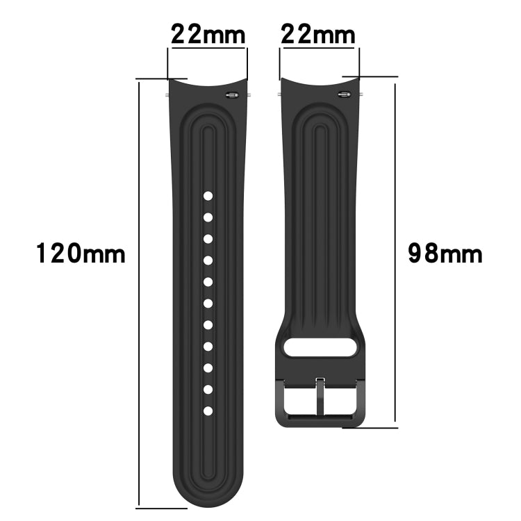 For Xiaomi Watch S1 Pro Silicone Watch Band(Army Green) - Watch Bands by buy2fix | Online Shopping UK | buy2fix