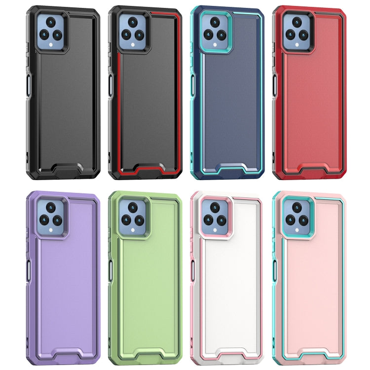 For T-Mobile Revvl 6 5G Armour Two-color TPU + PC Phone Case(Purple) - More Brand by buy2fix | Online Shopping UK | buy2fix