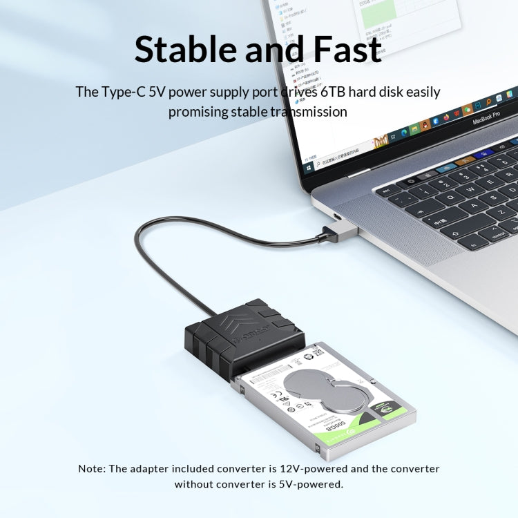 ORICO UTS1 USB 3.0 2.5-inch SATA HDD Adapter with Silicone Case, Cable Length:0.5m - USB to IDE / SATA by ORICO | Online Shopping UK | buy2fix