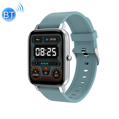 Ochstin 5H80 1.69 inch Square Screen Silicone Strap Heart Rate Blood Oxygen Monitoring Bluetooth Smart Watch(Lake Blue) - Smart Watches by OCHSTIN | Online Shopping UK | buy2fix