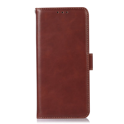 For Sony Xperia 5 IV Crazy Horse Top Layer Cowhide Leather Phone Case(Brown) - Sony Cases by buy2fix | Online Shopping UK | buy2fix