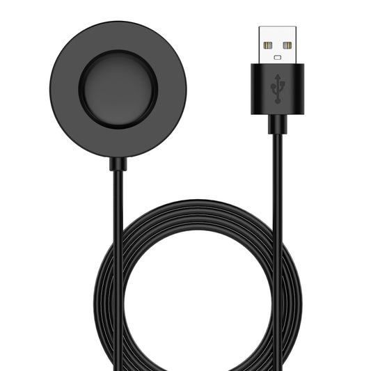 For Xiaomi Watch S1 Pro Smart Watch Magnetic Charging Cable, Length: 1m(Black) - Smart Wear by buy2fix | Online Shopping UK | buy2fix