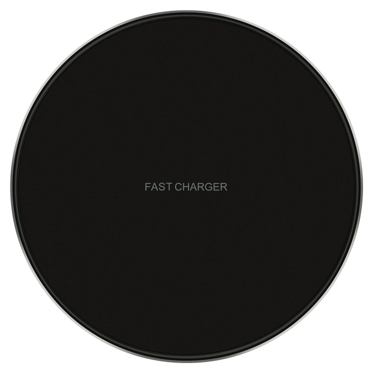 Ulefone UF005 15W Round Fast Charging Qi Wireless Charger(Black) - Wireless Charger by Ulefone | Online Shopping UK | buy2fix