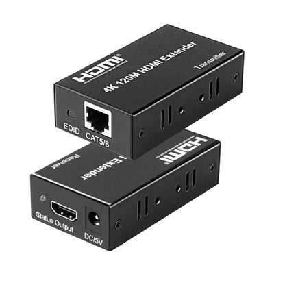 4K HDMI to RJ45 Network Extender, Transmission Distance: 200m(Black) - Amplifier by buy2fix | Online Shopping UK | buy2fix