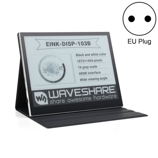 Waveshare 10.3 inch E-Paper Monitor External E-Paper Screen for MAC / Windows PC(EU Plug) - Consumer Electronics by WAVESHARE | Online Shopping UK | buy2fix