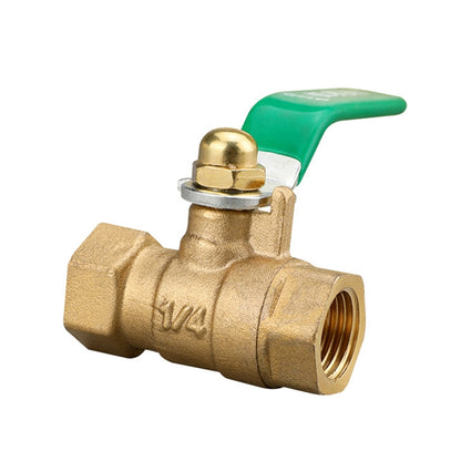 LAIZE Pneumatic Hose Connector Thickened Brass Ball Valve, Size:Double Inside 2 Point 1/4 inch -  by LAIZE | Online Shopping UK | buy2fix