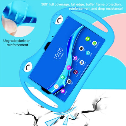 For TCL 10 TabMax 4G 9295G Cartoon Silicone Shockproof Protective Tablet Case(Blue) - Others by buy2fix | Online Shopping UK | buy2fix
