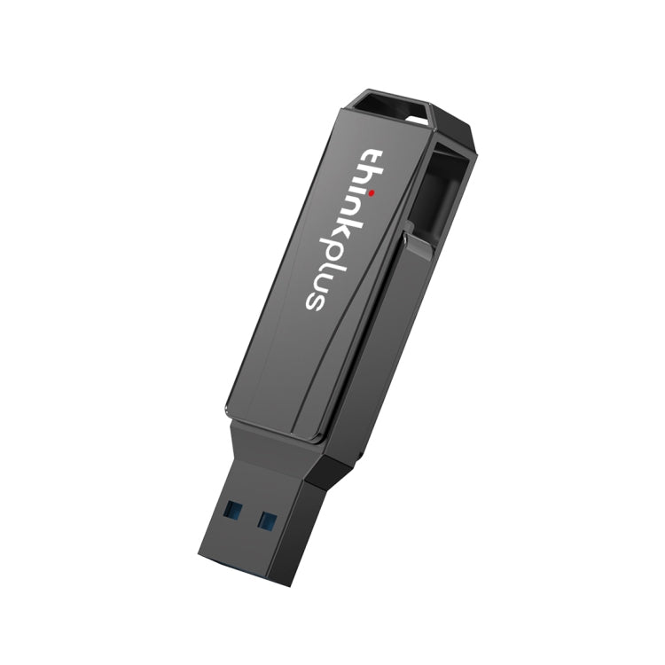 Lenovo Thinkplus MU252 USB 3.1 + USB-C / Type-C Flash Drive, Memory:32GB(Black) - USB Flash Drives by Lenovo | Online Shopping UK | buy2fix