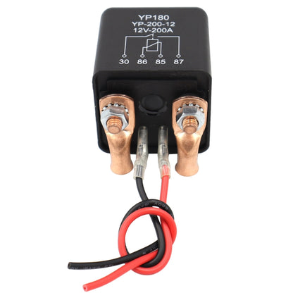 Car 4 Pin 12V 200A Starter Relay Switch - In Car by buy2fix | Online Shopping UK | buy2fix