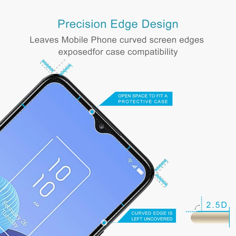 For TCL 408 50pcs 0.26mm 9H 2.5D Tempered Glass Film - Others by buy2fix | Online Shopping UK | buy2fix