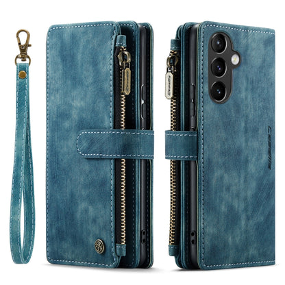 For Samsung Galaxy A54 CaseMe C30 Multifunctional Phone Leather Phone Case(Blue) - Galaxy Phone Cases by CaseMe | Online Shopping UK | buy2fix