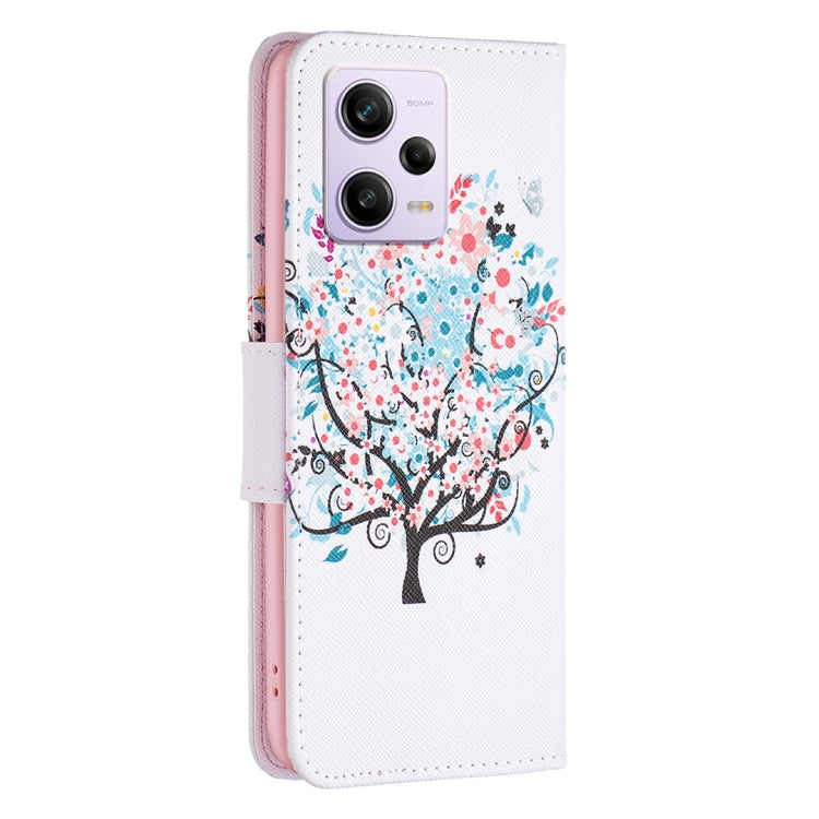 For Xiaomi Redmi Note 12 Pro 5G Global Drawing Pattern Leather Phone Case(Tree) - Note 12 Pro Cases by buy2fix | Online Shopping UK | buy2fix