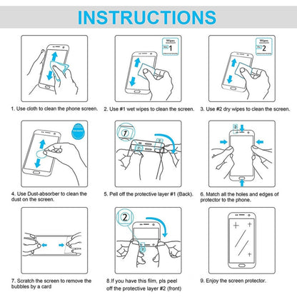 For Samsung Galaxy S23+ 5G 25pcs Flat Surface Privacy Tempered Glass Film, Support Fingerprint Unlock - Galaxy S23+ 5G Tempered Glass by buy2fix | Online Shopping UK | buy2fix