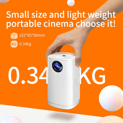 T1 480x360 800 Lumens Portable Mini LED Projector, specifications: AU Plug(White) - Consumer Electronics by buy2fix | Online Shopping UK | buy2fix