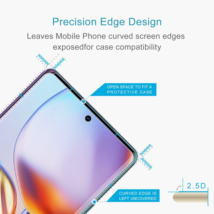For Motorola Edge 40 Pro 50pcs 0.26mm 9H 2.5D Tempered Glass Film - Motorola Tempered Glass by buy2fix | Online Shopping UK | buy2fix