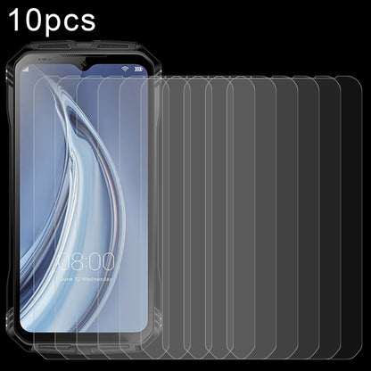 For Doogee S100 10pcs 0.26mm 9H 2.5D Tempered Glass Film - For Doogee by buy2fix | Online Shopping UK | buy2fix