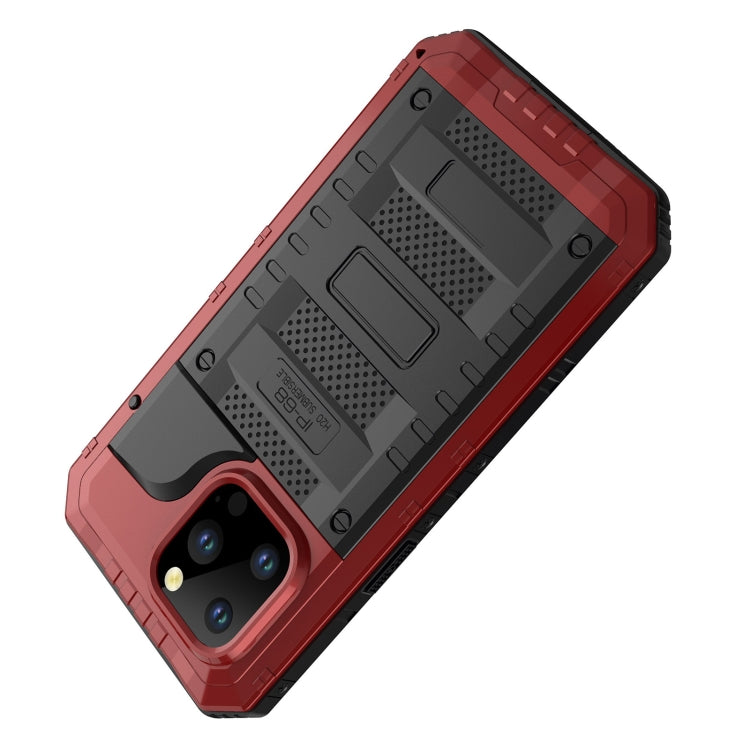 For iPhone 14 Pro RedPepper Wolf 360 Full Body Rugged Life Waterproof Phone Case(Red) - iPhone 14 Pro Cases by RedPepper | Online Shopping UK | buy2fix