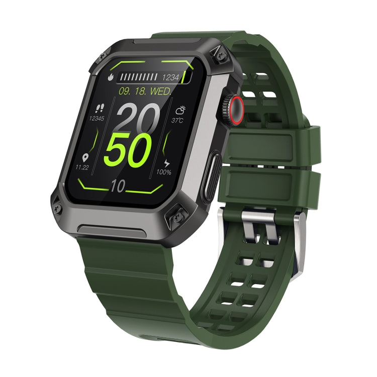 Rogbid Tank S2 1.83 inch IPS Screen Smart Watch, Support Bluetooth Calling / Blood Pressure / Sleep Monitoring(Green) - Smart Wear by Rogbid | Online Shopping UK | buy2fix