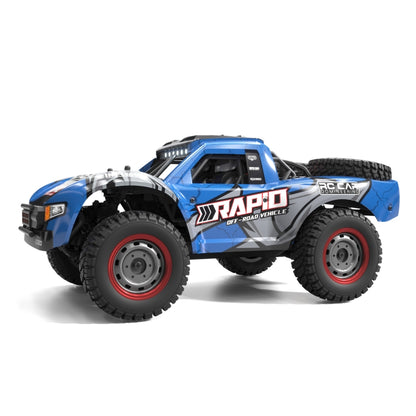 JJR/C Q130 Full-scale High-brush Four-wheel Drive High-speed Pickup Remote Control Car(Blue) - RC Cars by JJR/C | Online Shopping UK | buy2fix