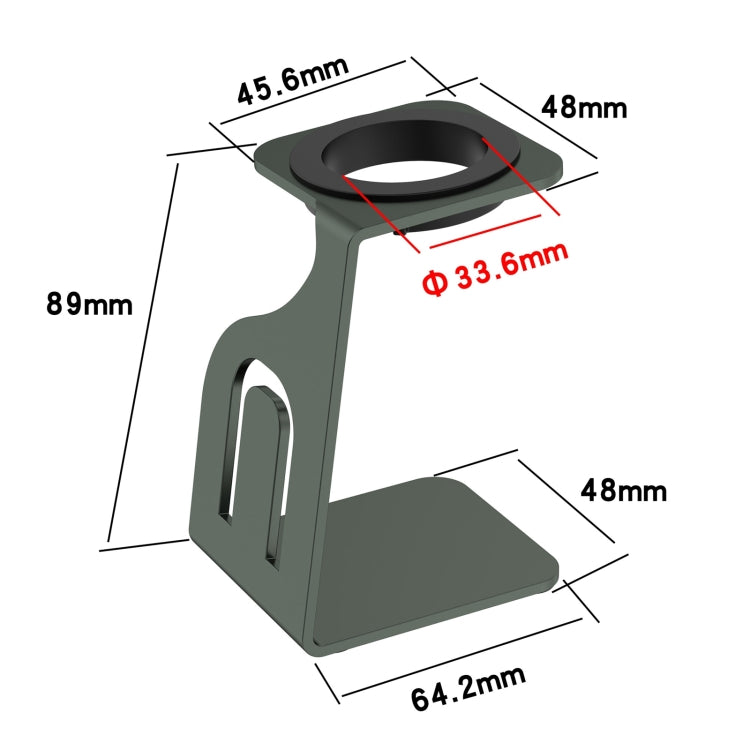 For Samsung Galaxy Watch4 / Watch3 / Active2 / Active Aluminum Alloy Metal Watch Charging Stand without Charger - Charger by buy2fix | Online Shopping UK | buy2fix