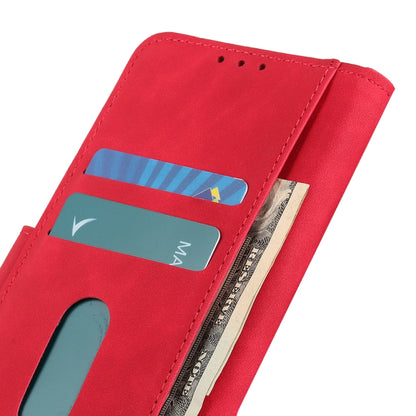 For Google Pixel 7a KHAZNEH Retro Texture Flip Leather Phone Case(Red) - Google Cases by buy2fix | Online Shopping UK | buy2fix