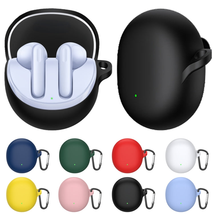 For OPPO Enco Air 3 Silicone Wireless Earphone Protective Case(Black) - Other Earphone Case by buy2fix | Online Shopping UK | buy2fix