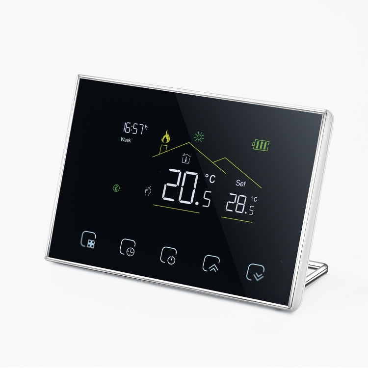 BHT-8000RF-VA- GBC Wireless Smart LED Screen Thermostat Without WiFi, Specification:Electric / Boiler Heating - Thermostat & Thermometer by buy2fix | Online Shopping UK | buy2fix