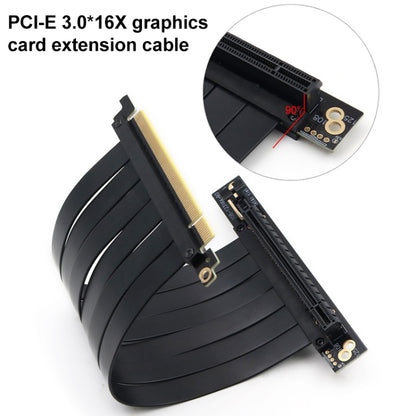 PCI-E 3.0 16X 90 Degree Graphics Card Extension Cable, Length:45cm -  by buy2fix | Online Shopping UK | buy2fix