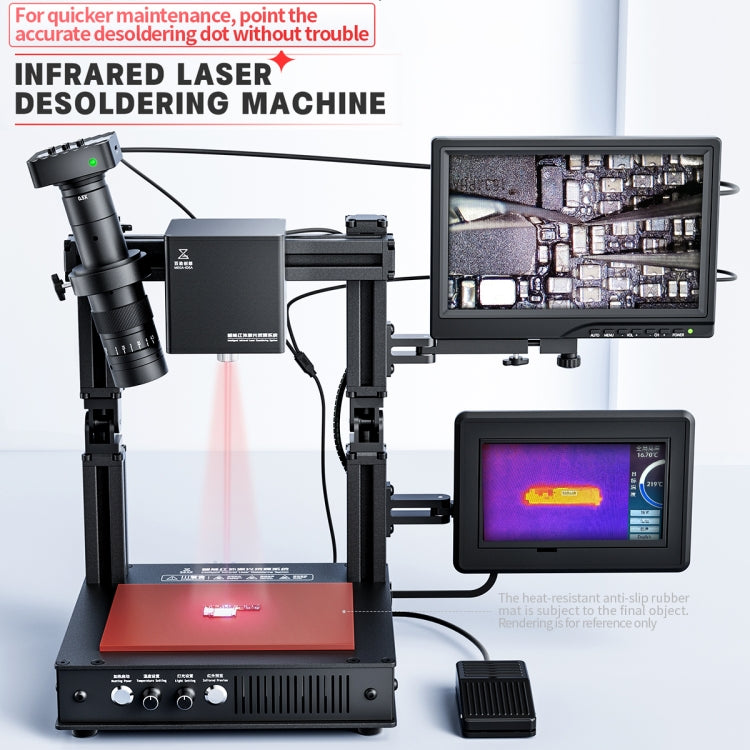 Mega-idea Intelligent Infrared Laser Desoldering Machine, Model:Without Microscope Set(EU Plug) - Repair & Spare Parts by QIANLI | Online Shopping UK | buy2fix