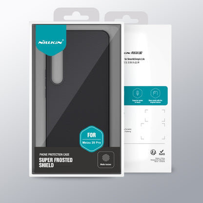 For Meizu 20 Pro NILLKIN Frosted Shield Pro PC + TPU Phone Case(Black) - Meizu by NILLKIN | Online Shopping UK | buy2fix