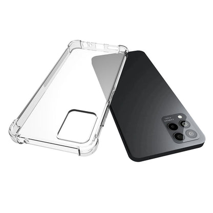 For T-Mobile Revvl 6 Pro 5G Shockproof Non-slip Thickening TPU Phone Case(Transparent) - More Brand by buy2fix | Online Shopping UK | buy2fix