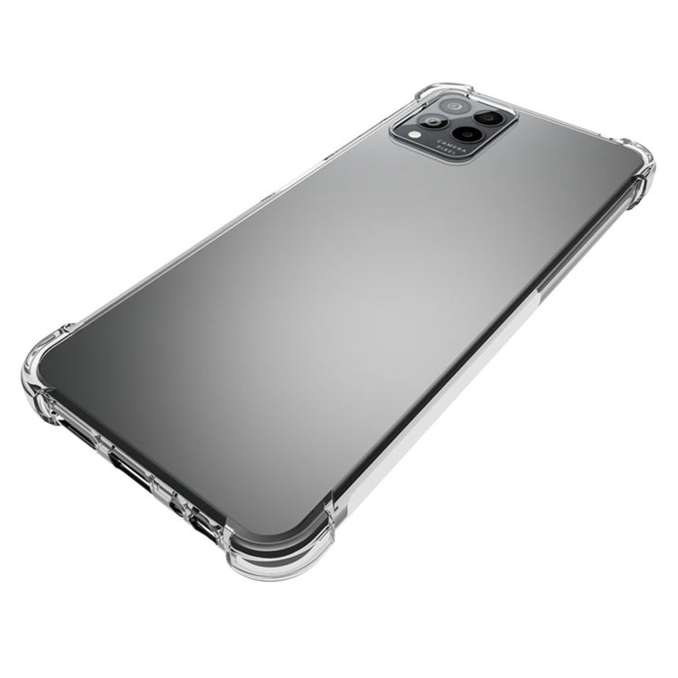 For T-Mobile Revvl 6 Pro 5G Shockproof Non-slip Thickening TPU Phone Case(Transparent) - More Brand by buy2fix | Online Shopping UK | buy2fix