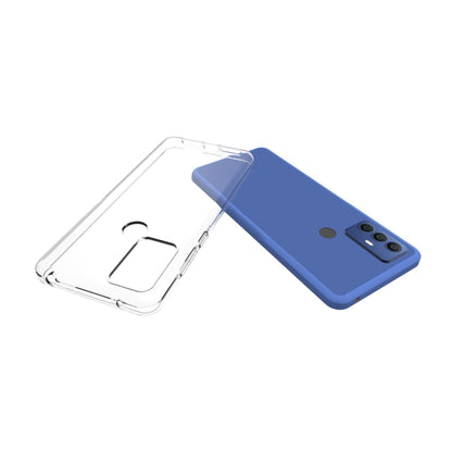 For TCL 305 / 306 / 30 SE Waterproof Texture TPU Phone Case(Transparent) - More Brand by buy2fix | Online Shopping UK | buy2fix