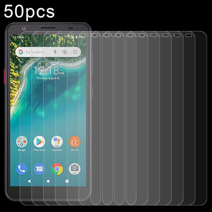 For ZTE Avid 589 Z5158 50pcs 0.26mm 9H 2.5D Tempered Glass Film - ZTE Tempered Glass by buy2fix | Online Shopping UK | buy2fix