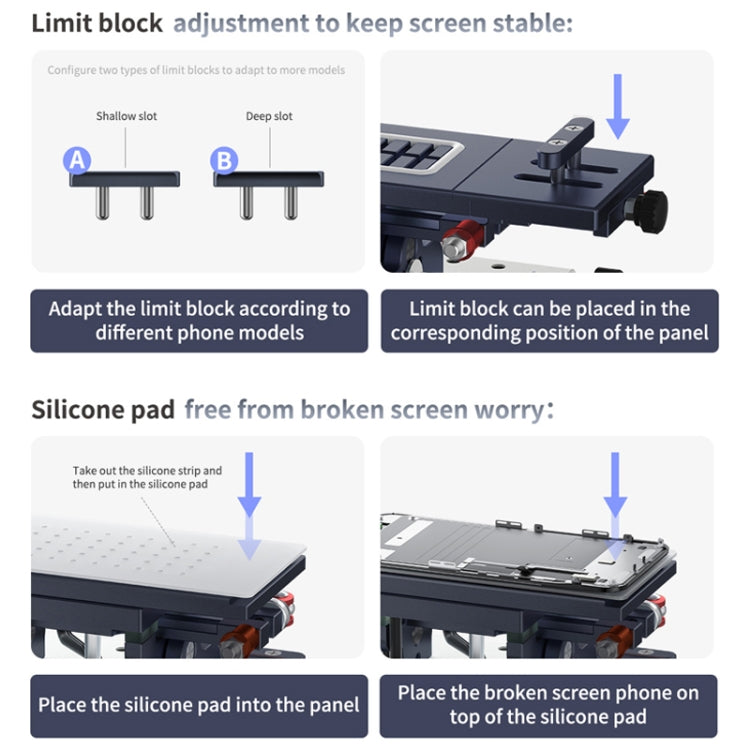 QianLi 3 in 1 Multifunctional 7 inch LCD Screen Separator Machine, Plug:US - Separation Equipment by QIANLI | Online Shopping UK | buy2fix