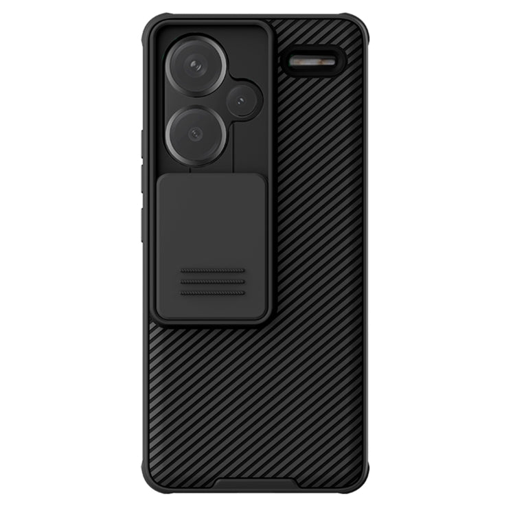 For Xiaomi Redmi Note 13 Pro+ 5G NILLKIN CamShield Pro PC Phone Case(Black) - Xiaomi Cases by NILLKIN | Online Shopping UK | buy2fix