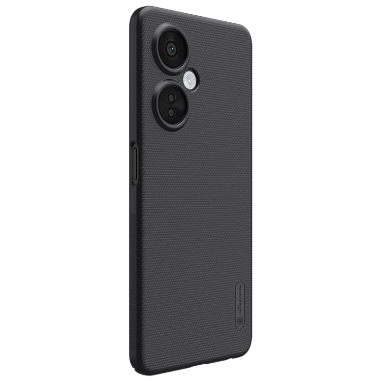 For OnePlus Nord CE 3 Lite NILLKIN Frosted PC Phone Case(Black) - OnePlus Cases by NILLKIN | Online Shopping UK | buy2fix