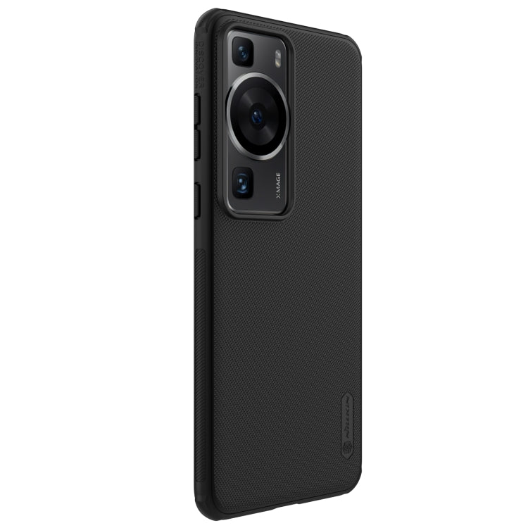 For Huawei P60 Pro / P60 NILLKIN Frosted Shield Pro PC + TPU Phone Case(Black) - Huawei Cases by NILLKIN | Online Shopping UK | buy2fix