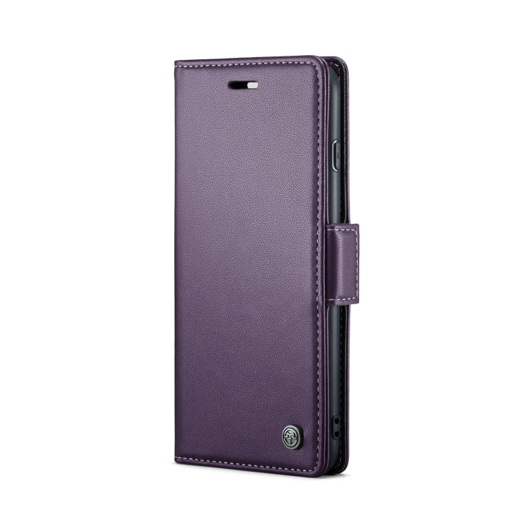 For iPhone 6 Plus/7 Plus/8 Plus CaseMe 023 Butterfly Buckle Litchi Texture RFID Anti-theft Leather Phone Case(Pearly Purple) - More iPhone Cases by CaseMe | Online Shopping UK | buy2fix