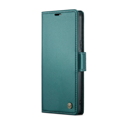 For Google Pixel 8 CaseMe 023 Butterfly Buckle Litchi Texture RFID Anti-theft Leather Phone Case(Pearly Blue) - Google Cases by CaseMe | Online Shopping UK | buy2fix
