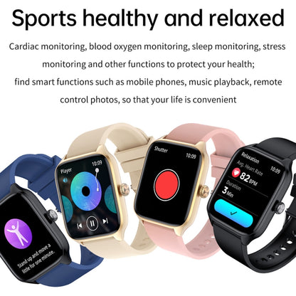 T19 Pro 1.96 inch IP67 Waterproof Silicone Band Smart Watch, Supports Dual-mode Bluetooth Call / Heart Rate Monitoring(Blue) - Smart Watches by buy2fix | Online Shopping UK | buy2fix