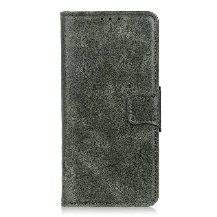 For Xiaomi Redmi Note 12S 4G Mirren Crazy Horse Texture Horizontal Flip Leather Phone Case with Holder & Card Slots & Wallet(Dark Green) - Xiaomi Cases by buy2fix | Online Shopping UK | buy2fix