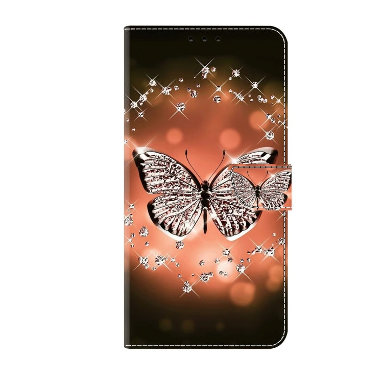 For Xiaomi Redmi 9T Crystal 3D Shockproof Protective Leather Phone Case(Crystal Butterfly) - Xiaomi Cases by buy2fix | Online Shopping UK | buy2fix