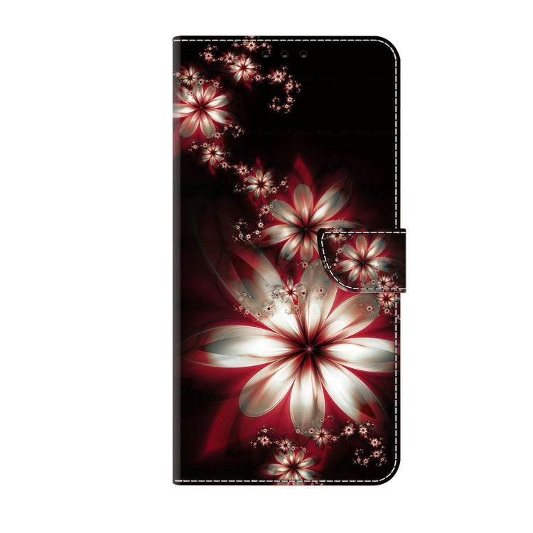 For Xiaomi Redmi Note 8T Crystal 3D Shockproof Protective Leather Phone Case(Fantastic Flower) - Xiaomi Cases by buy2fix | Online Shopping UK | buy2fix