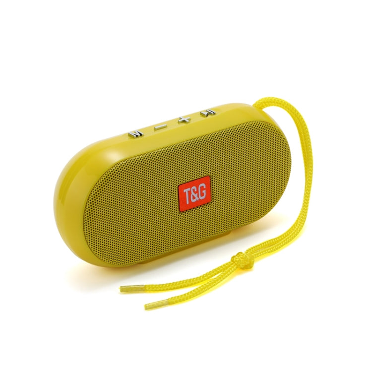 T&G TG179 Outdoor Multifunctional Wireless Bluetooth Speaker Support USB / TF / FM(Yellow) - Mini Speaker by T&G | Online Shopping UK | buy2fix