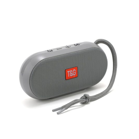 T&G TG179 Outdoor Multifunctional Wireless Bluetooth Speaker Support USB / TF / FM(Grey) - Mini Speaker by T&G | Online Shopping UK | buy2fix
