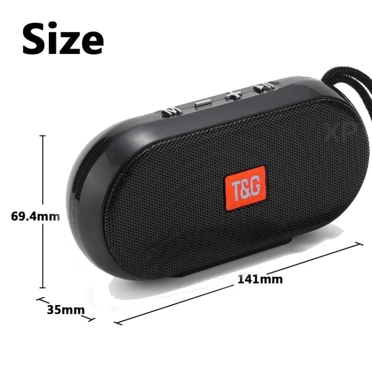 T&G TG179 Outdoor Multifunctional Wireless Bluetooth Speaker Support USB / TF / FM(Grey) - Mini Speaker by T&G | Online Shopping UK | buy2fix