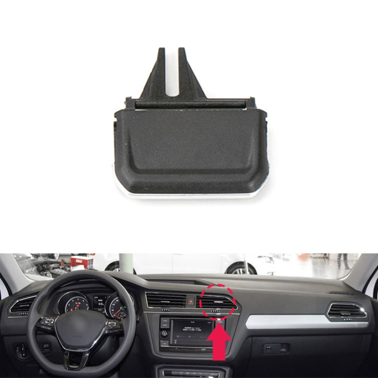 For Volkswagen Tiguan L 17-21 Car Air Conditioning Air Outlet Paddle, Left Driving(Middle-Right) - Air Conditioning System by buy2fix | Online Shopping UK | buy2fix