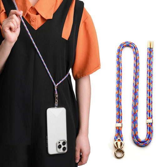 SULADA Multifunctional Universal Mobile Phone Love Lanyard(Orange Blue) - Others Accessories by SULADA | Online Shopping UK | buy2fix